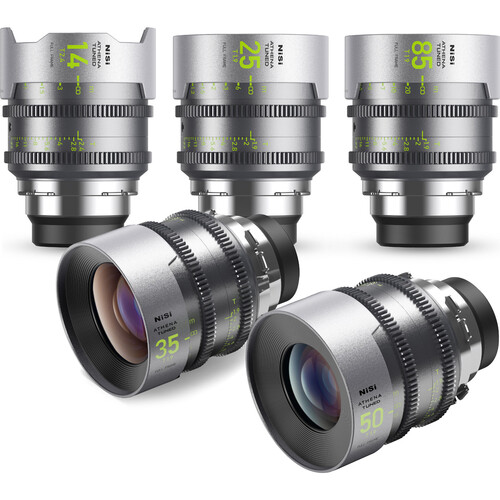NiSi ATHENA Tuned Prime T2.41.9 Full-Frame 5-Lens Kit_0
